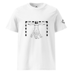 T-shirt - The Vitruvian Handball Goalkeeper - Blanc Euphron Store