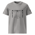 T-shirt - The Vitruvian Handball Goalkeeper - Gris Euphron Store