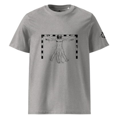 T-shirt - The Vitruvian Handball Goalkeeper - Gris