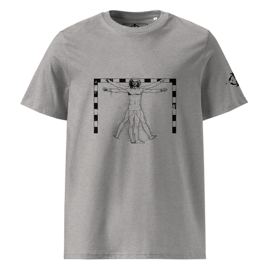 T-shirt - The Vitruvian Handball Goalkeeper - Gris