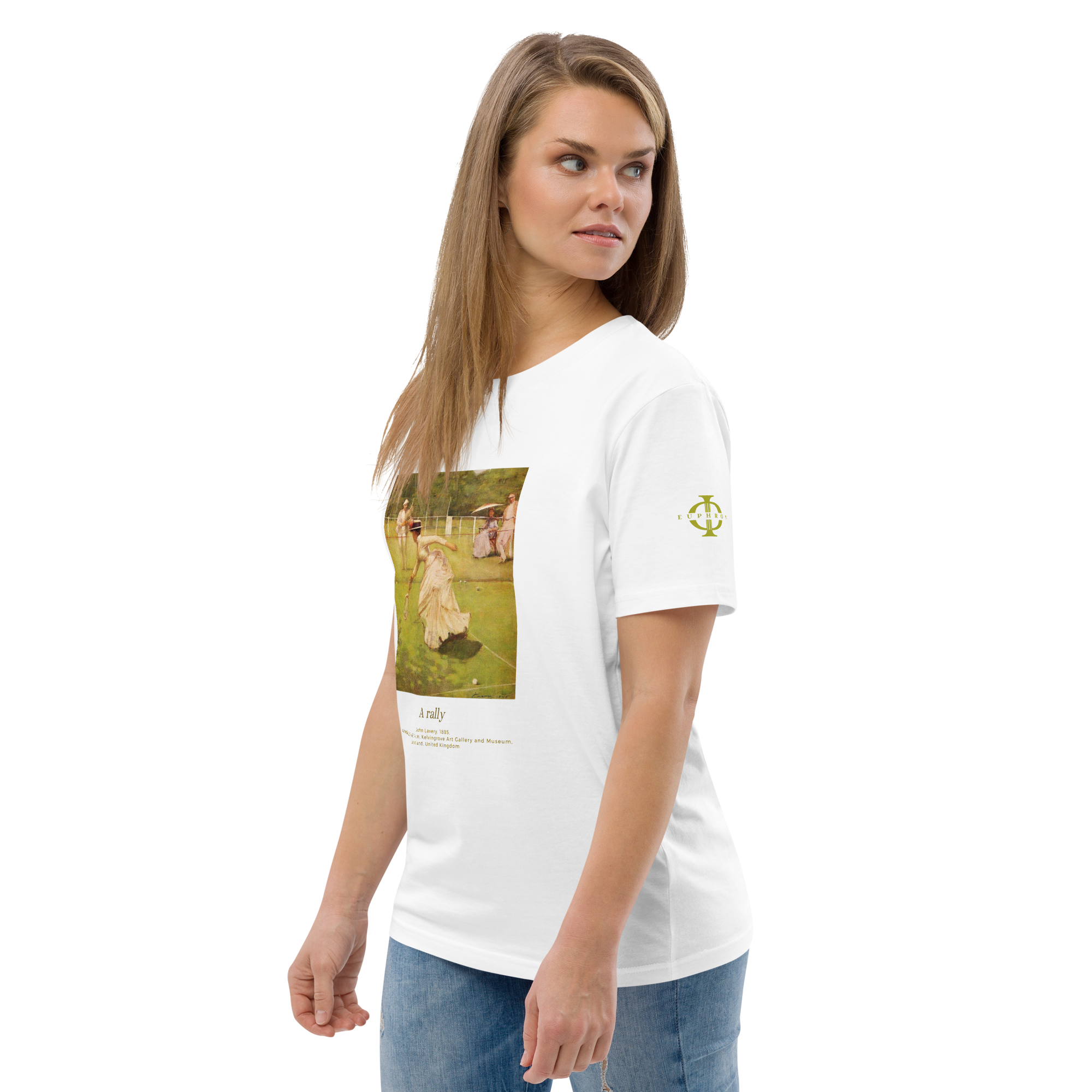 T-shirt - A Rally, Sir John Lavery - Blanc Euphron Store