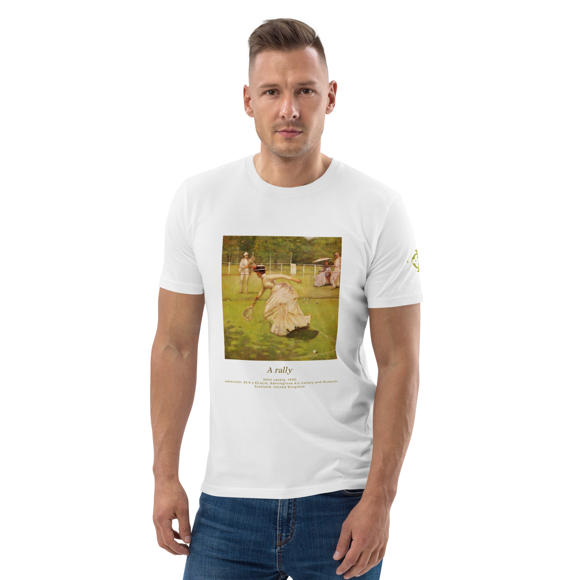 T-shirt - A Rally, Sir John Lavery - Blanc Euphron Store