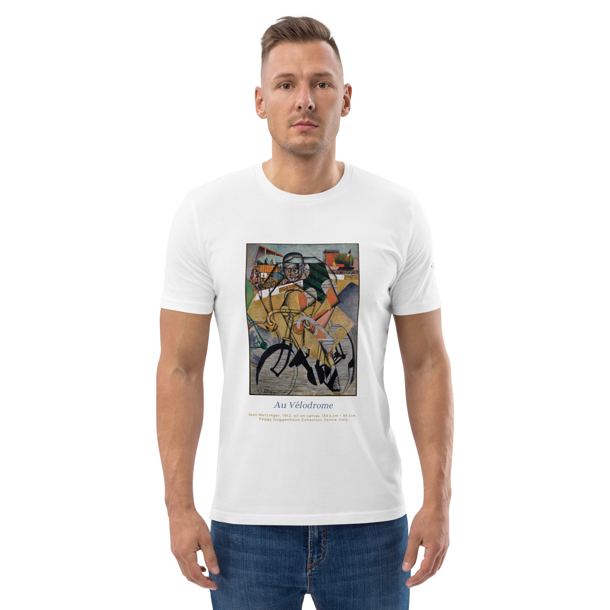 T-shirt - Au Vélodrome, Jean Metzinger - Blanc Euphron Store