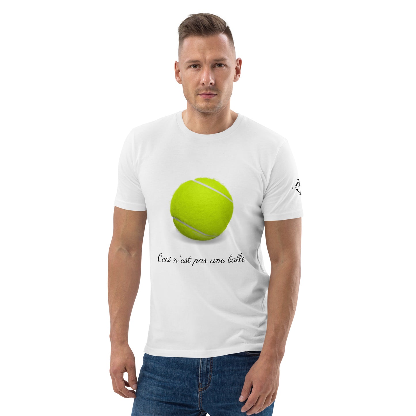 T-shirt - Ceci n'est pas une balle de tennis - Blanc