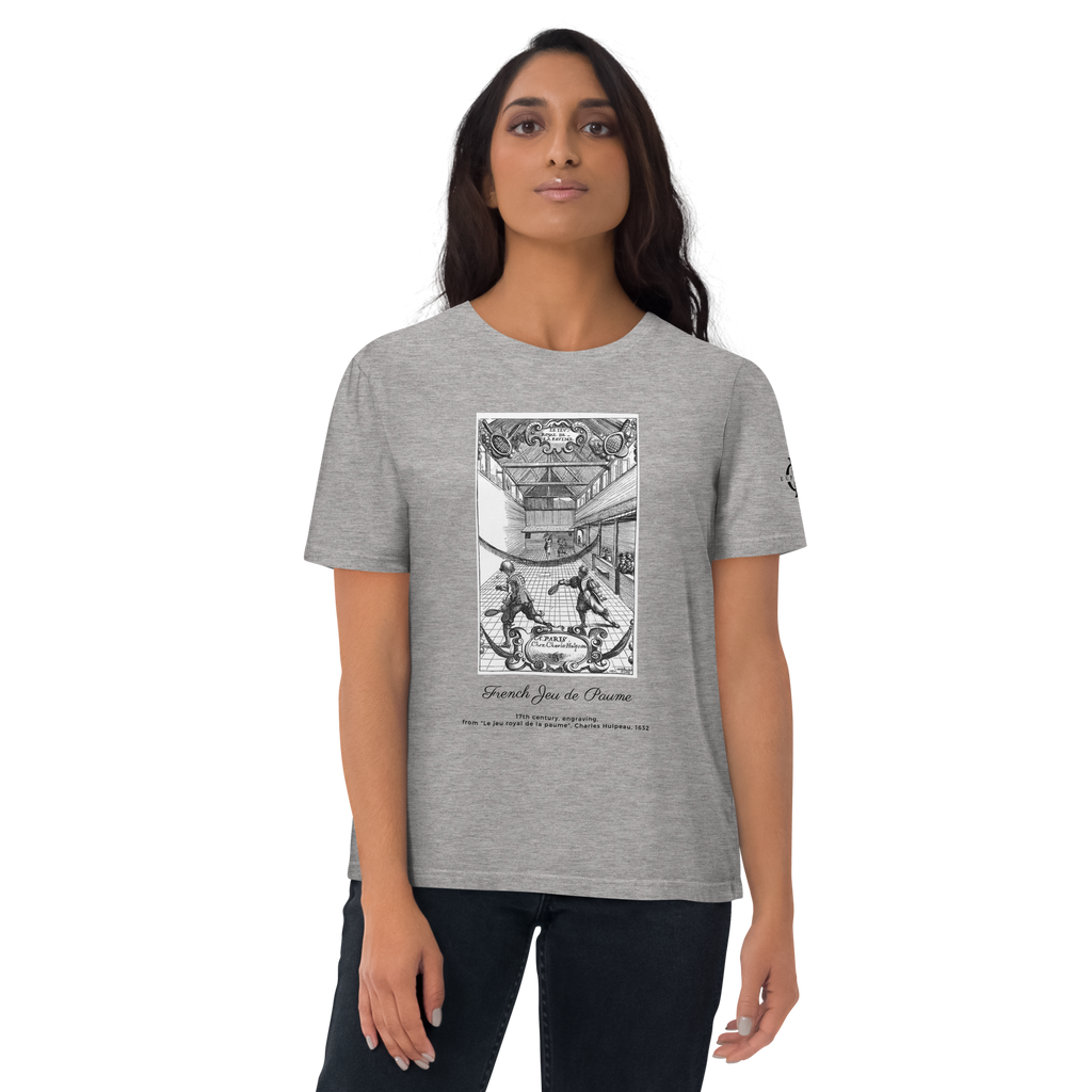 T-shirt - French jeu de paume - Gris Euphron Store