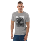T-shirt - James Naismith, inventor of basketball - Gris Euphron Store