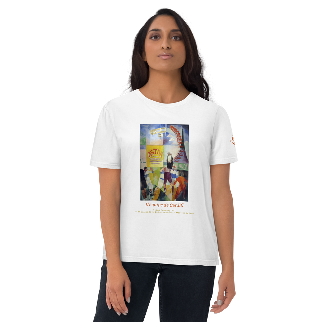 T-shirt - L'équipe de Cardiff, Robert Delaunay - Blanc Euphron Store