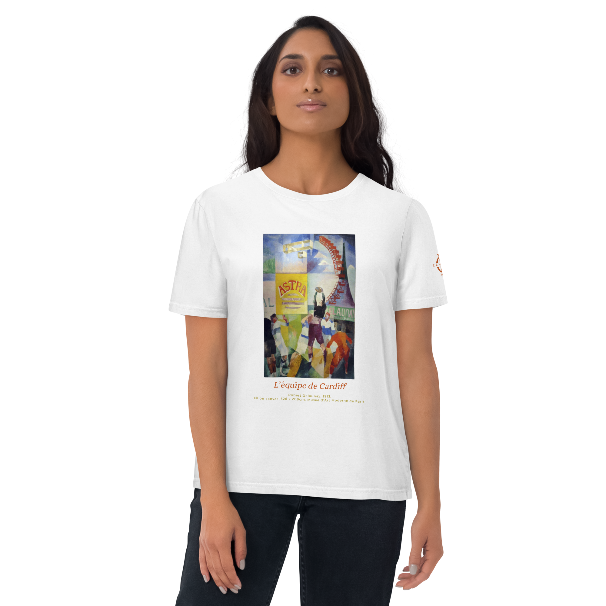 T-shirt - L'équipe de Cardiff, Robert Delaunay - Blanc Euphron Store