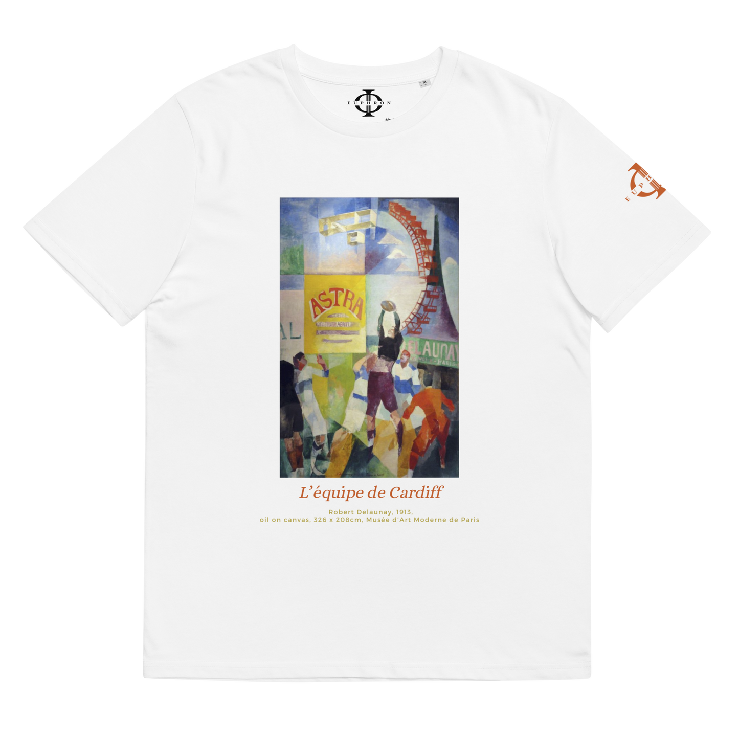 T-shirt - L'équipe de Cardiff, Robert Delaunay - Blanc