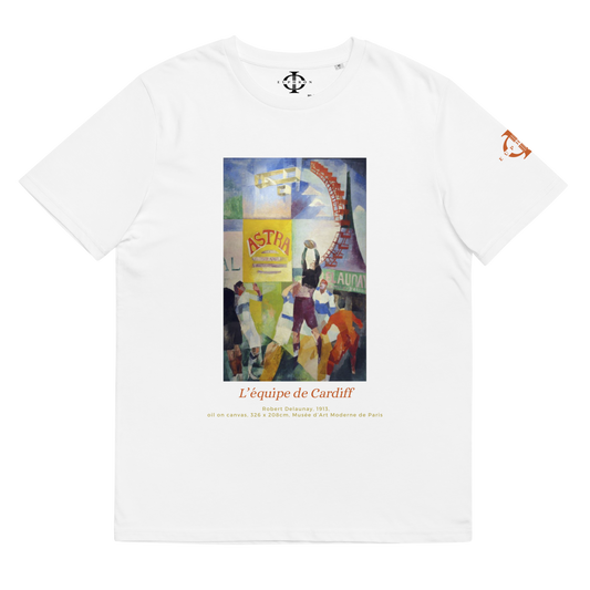 T-shirt - L'équipe de Cardiff, Robert Delaunay - Blanc