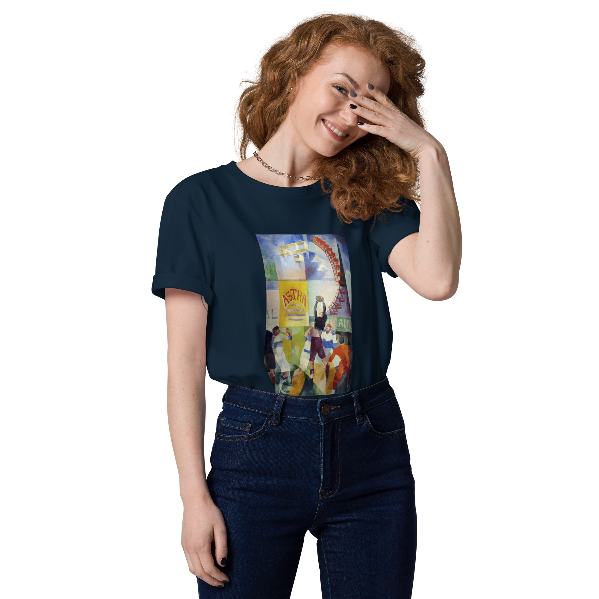 T-shirt - L'équipe de Cardiff, Robert Delaunay - Bleu marine Euphron Store