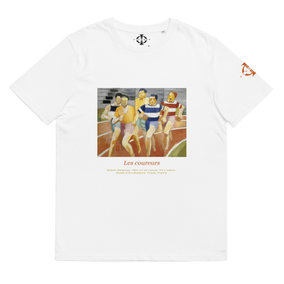 T-shirt - Les Coureurs, Robert Delaunay - Blanc