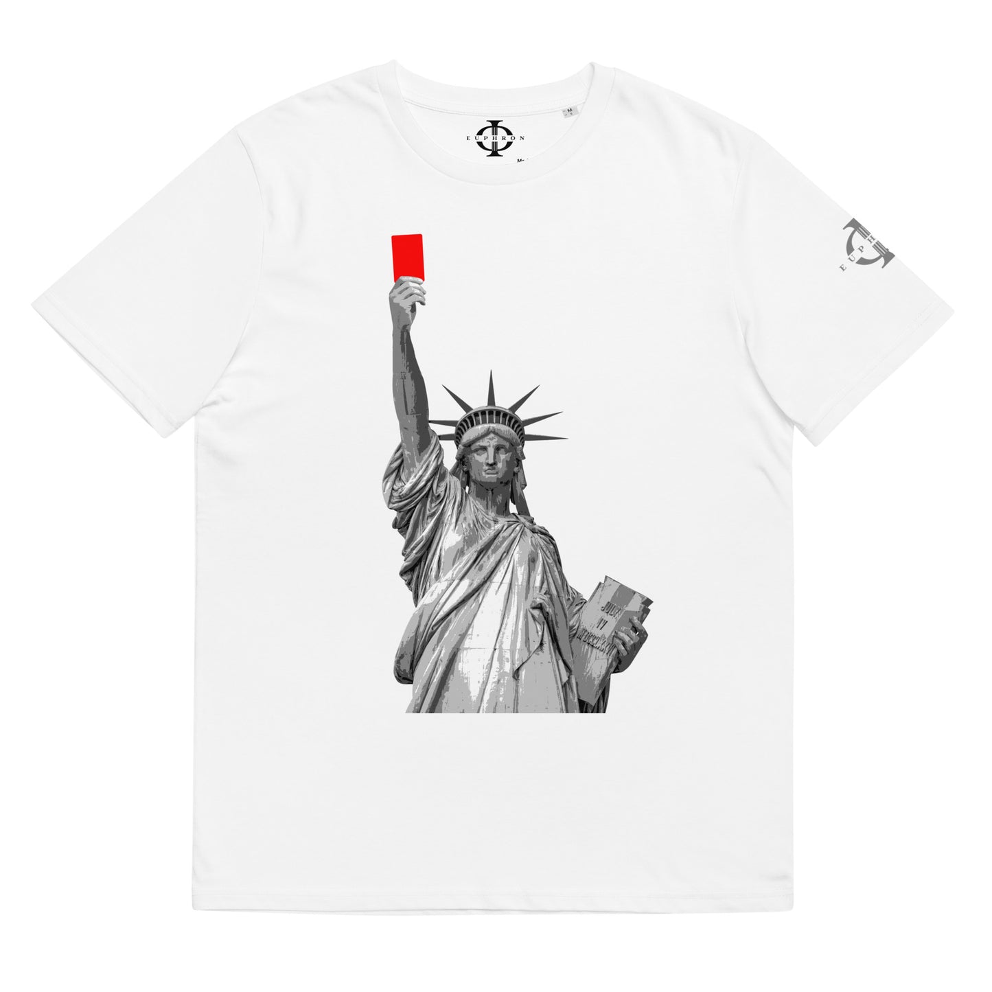 T-shirt - Liberty's Red Card - Blanc