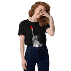 T-shirt - Liberty's Red Card - Noir Euphron Store