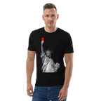 T-shirt - Liberty's Red Card - Noir Euphron Store