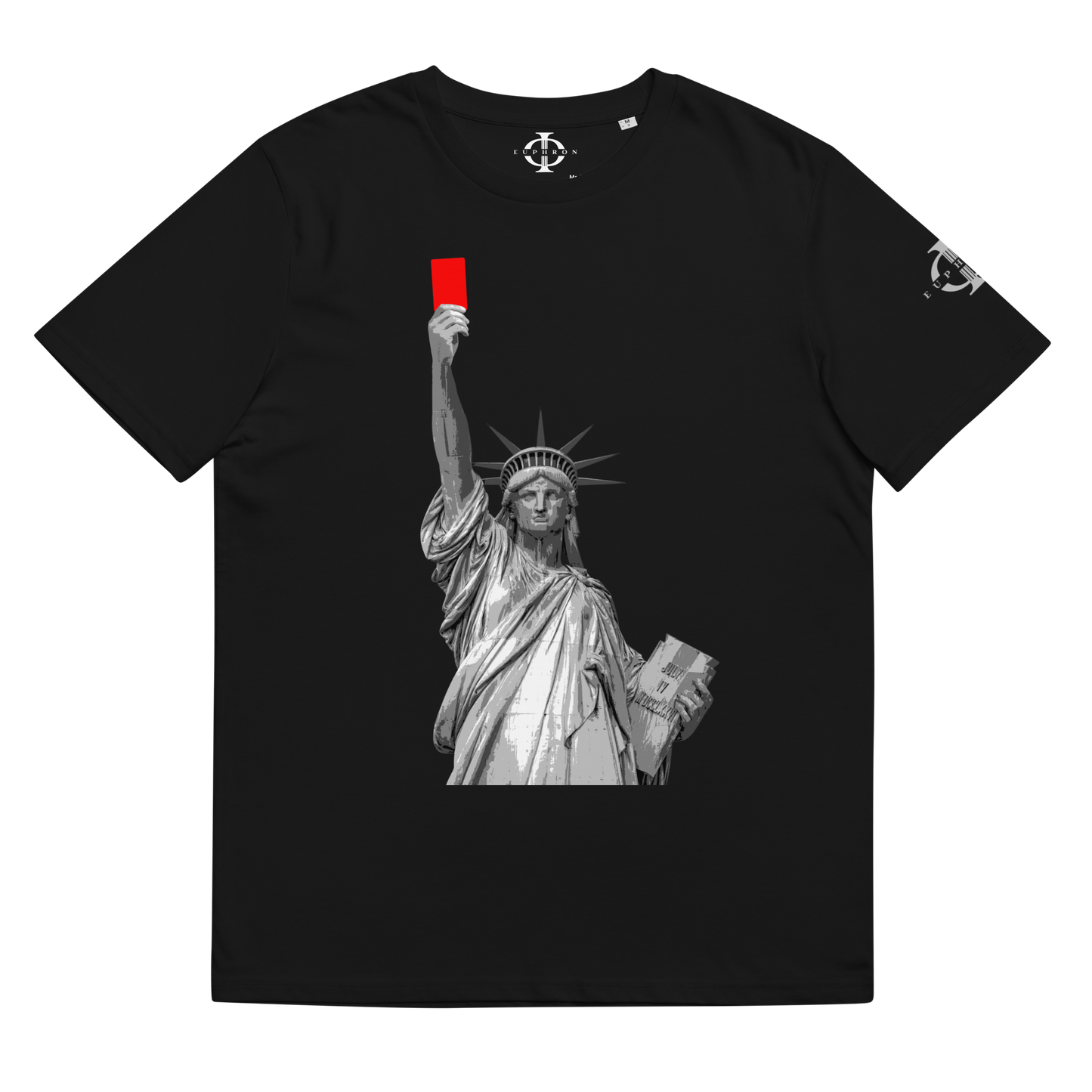 T-shirt - Liberty's Red Card - Noir