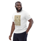 T-shirt - The sumo wrestlers Uzugafuchi Kandayu and Takasaki Ichijuro, Hokusai - Blanc Euphron Store