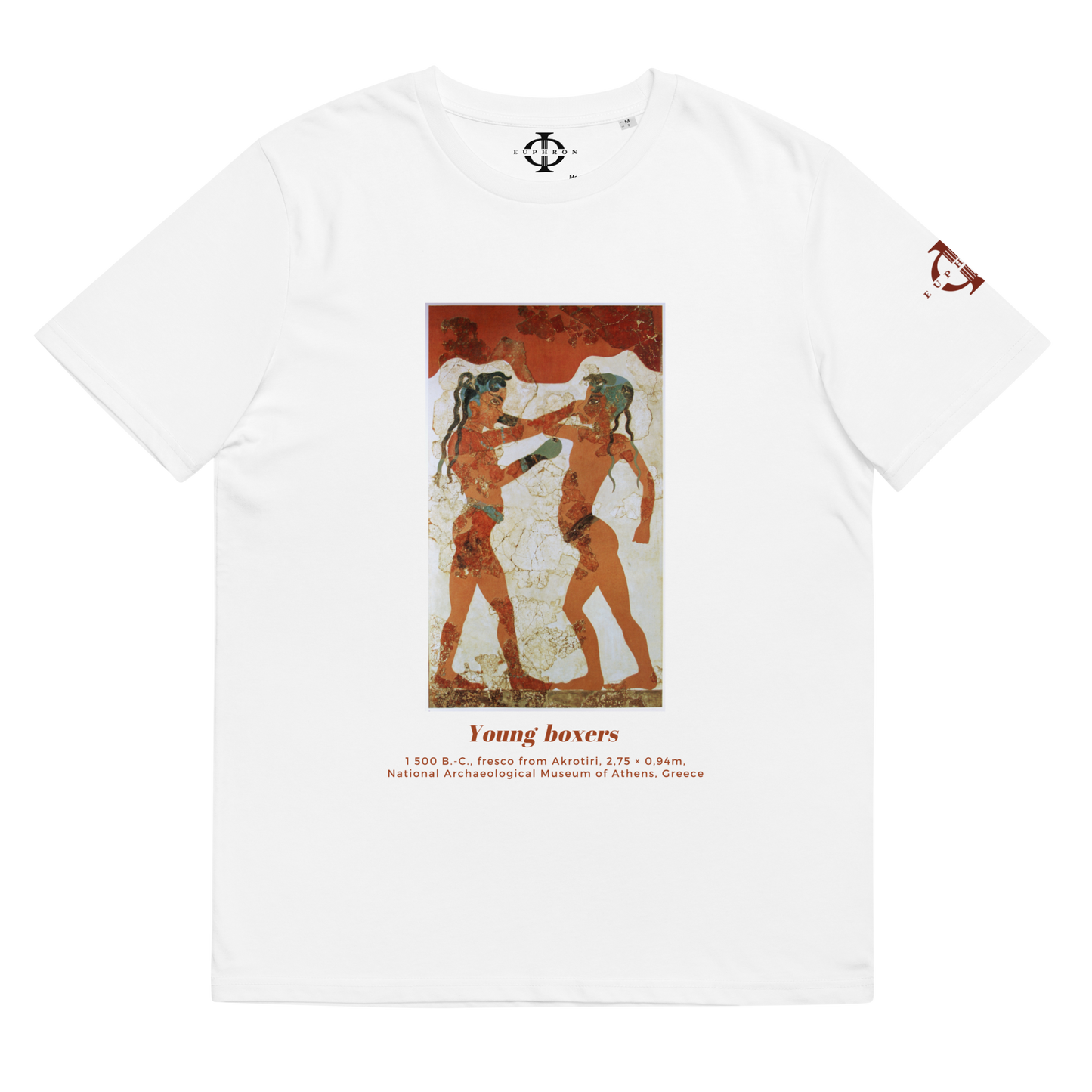 T-shirt - Young Boxers of Akrotiri - Blanc