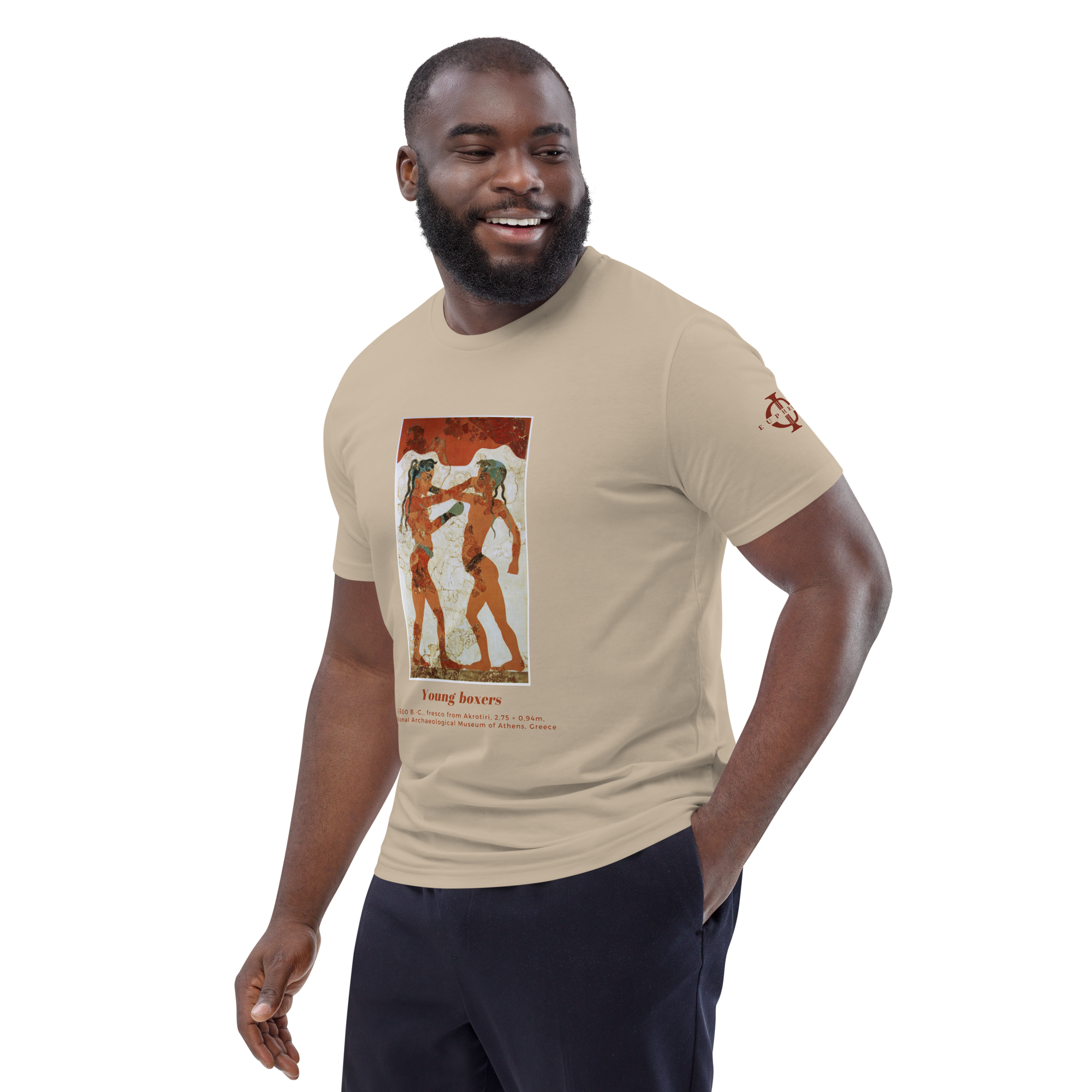 T-shirt - Young Boxers of Akrotiri - Sable Euphron Store