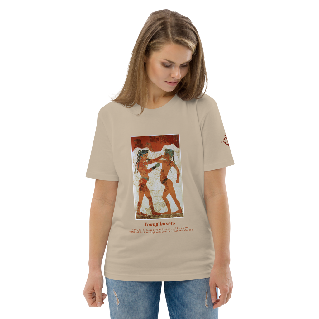 T-shirt - Young Boxers of Akrotiri - Sable Euphron Store