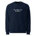 Sweatshirt Euphron « A star is Björn », coloris bleu marine : hommage à Björn Borg, légende du tennis
