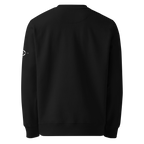 Sweatshirt Euphron « Basketball on the Moon », coloris noir : un astronaute qui shoote au basket sur la Lune – vue de dos