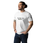 T-shirt Euphron « A star is Björn », coloris blanc : hommage à Björn Borg, légende du tennis – vue de face