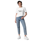 T-shirt Euphron « A star is Björn », coloris blanc : hommage à Björn Borg, légende du tennis – vue de face