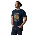 T-shirt Euphron « Au Vélodrome, Jean Metzinger », coloris bleu marine : Au Vélodrome, tableau cubiste de Jean Metzinger