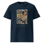 T-shirt Euphron « Au Vélodrome, Jean Metzinger », coloris bleu marine : Au Vélodrome, tableau cubiste de Jean Metzinger