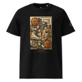 T-shirt Euphron « Basketball, Picasso style », coloris noir : le basketball revisité façon cubisme, en hommage à Picasso