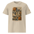 T-shirt Euphron « Basketball, Picasso style », coloris sable : le basketball revisité façon cubisme, en hommage à Picasso