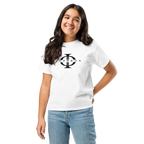 T-shirt enfant Euphron « Euphron Classic », coloris blanc : signé du logo Euphron – vue de face