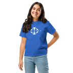 T-shirt enfant Euphron « Euphron Classic », coloris bleu : signé du logo Euphron – vue de face