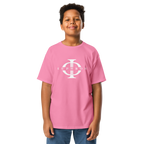 T-shirt enfant Euphron « Euphron Classic », coloris rose : signé du logo Euphron – vue de face