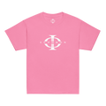 T-shirt enfant Euphron « Euphron Classic », coloris rose : signé du logo Euphron – vue de face