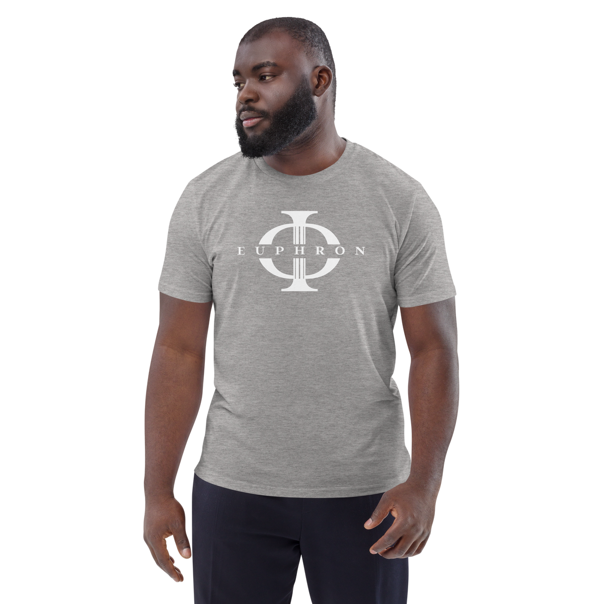 T-shirt Euphron « Euphron Classic », coloris gris : signé du logo Euphron
