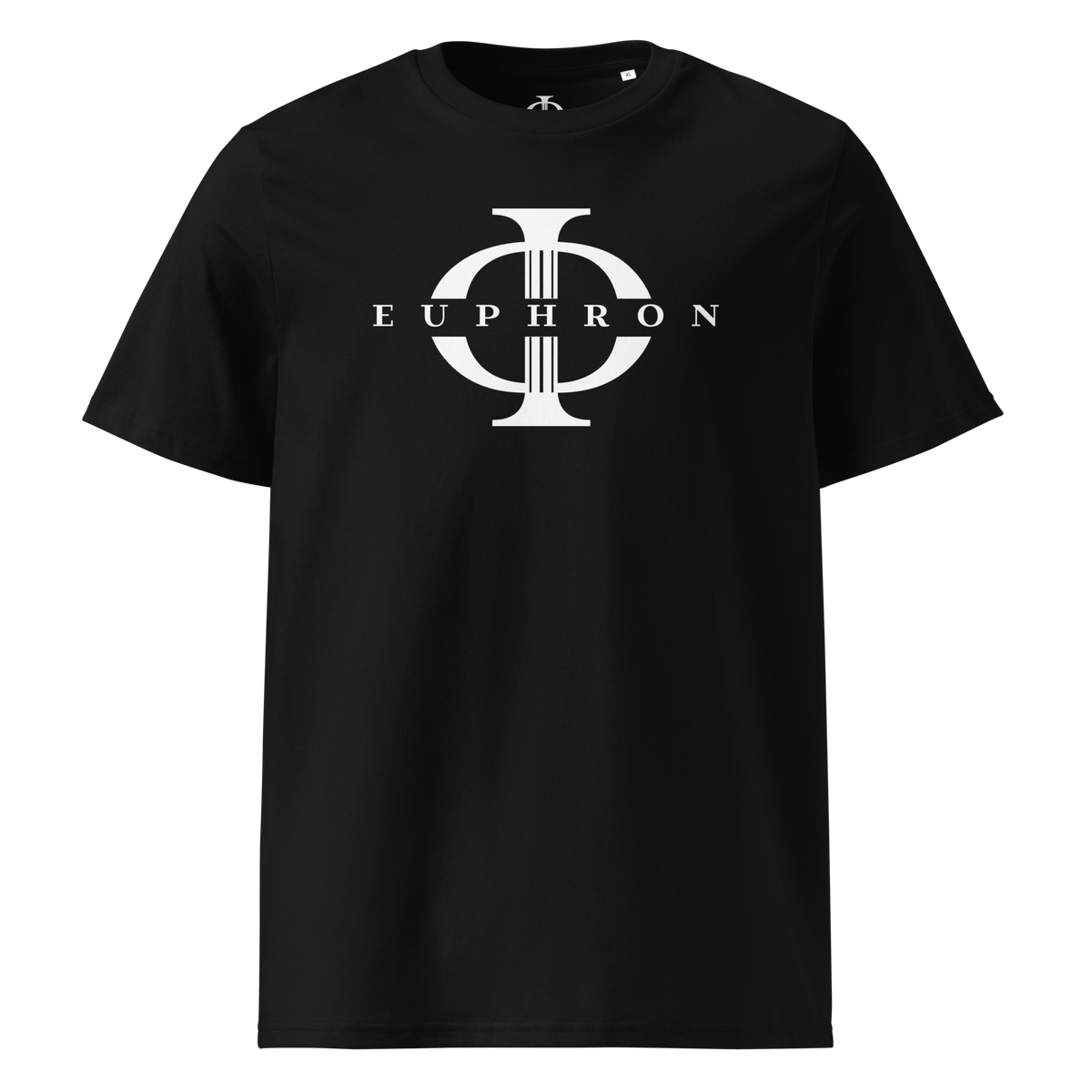 T-shirt Euphron « Euphron Classic », coloris noir : signé du logo Euphron