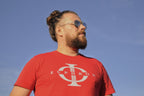 T-shirt Euphron « Euphron Classic », coloris rouge : signé du logo Euphron