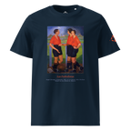 T-shirt Euphron « Las Futbolistas, Ángel Zárraga », coloris bleu marine : les footballeuses peintes par Ángel Zárraga