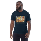 T-shirt Euphron « Les Coureurs, Robert Delaunay », coloris bleu marine : Les Coureurs, tableau de Robert Delaunay