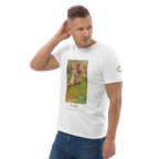 T-shirt Euphron « Rugby, Jean Jacoby », coloris blanc : un joueur de rugby peint par Jean Jacoby