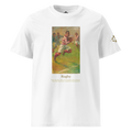 T-shirt Euphron « Rugby, Jean Jacoby », coloris blanc : un joueur de rugby peint par Jean Jacoby
