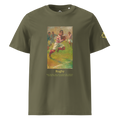 T-shirt Euphron « Rugby, Jean Jacoby », coloris kaki : un joueur de rugby peint par Jean Jacoby