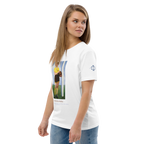 T-shirt - La Futbolista Rubia, Ángel Zárraga - Blanc Euphron Store