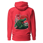Hoodie - Crocodile Nîmois - Rouge Euphron Store