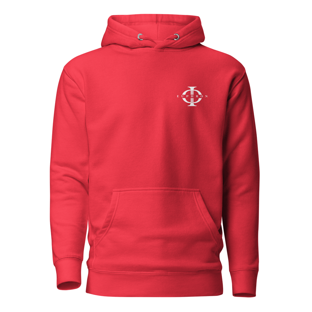 Hoodie - Crocodile Nîmois - Rouge Euphron Store