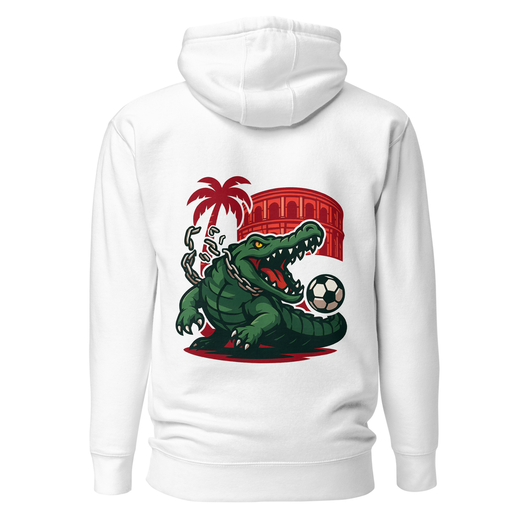 Hoodie - Crocodile Nîmois - Blanc Euphron Store