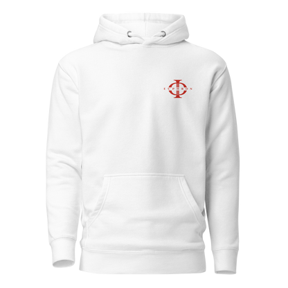 Hoodie - Crocodile Nîmois - Blanc