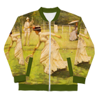 Veste bomber Euphron « A Rally, Sir John Lavery » : partie de tennis peinte par Sir John Lavery – vue de face